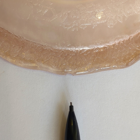 Federal Normandie Lattice & Floral Pink Depression cups and saucers - Picture 5 of 6